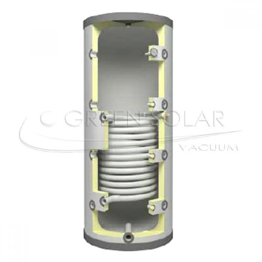 GS KBT-S 2000 BUFFER ΓΙΑ ΘΕΡΜΑΝΣΗ 2000 ΛΙΤΡΑ ΜΕ ΕΝΑ ΕΝΑΛΛΑΚΤΗ